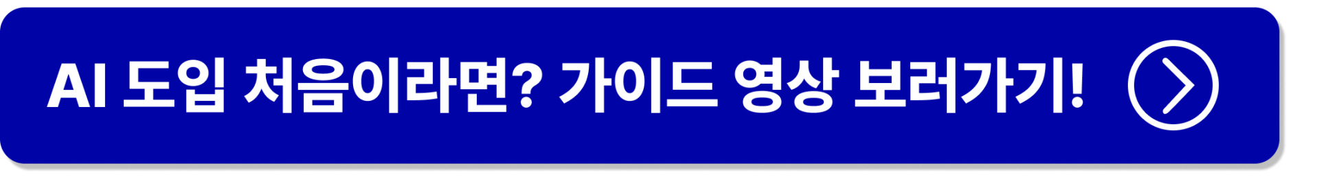 AI도입 처음이라면? 가이드 영상 보러가기! 버튼