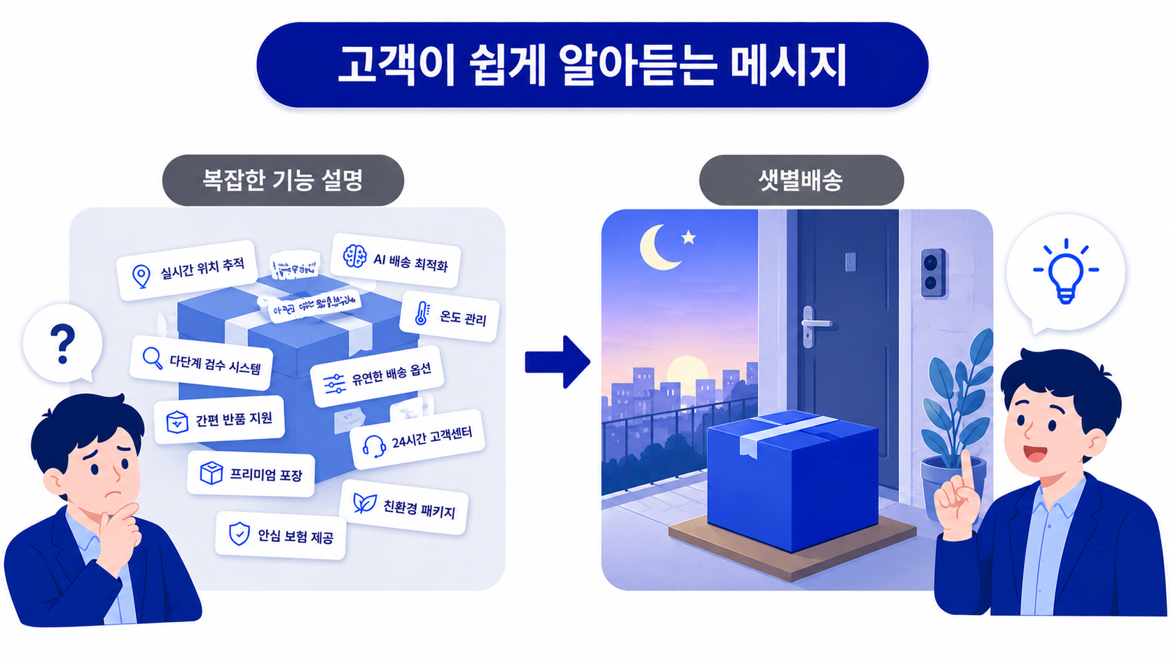복잡한 기능 설명을 직관적인 한 단어로 바꾼 브랜드 메시지